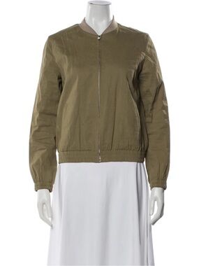 NEW THEORY LINEN BOMBER JACKET